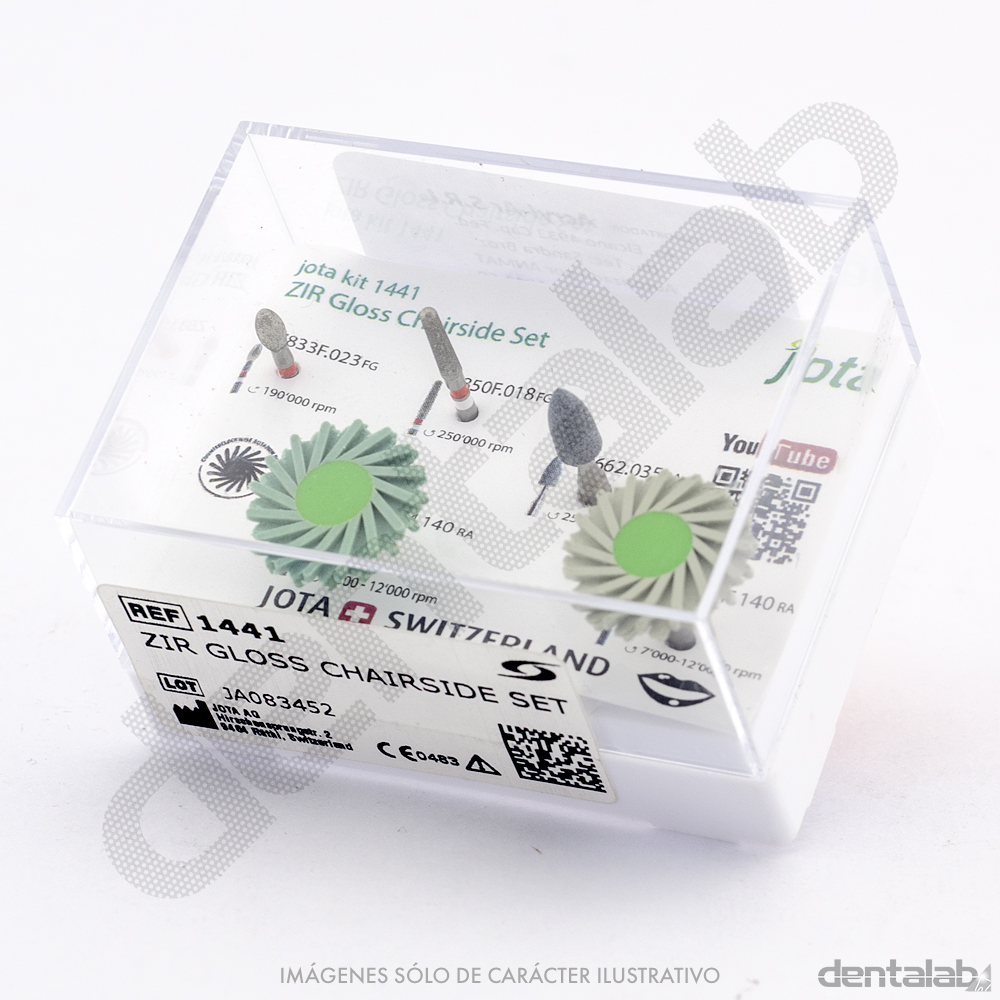 Pulidores Zir Gloss Chairside para Zirconio Jota x 5 und.